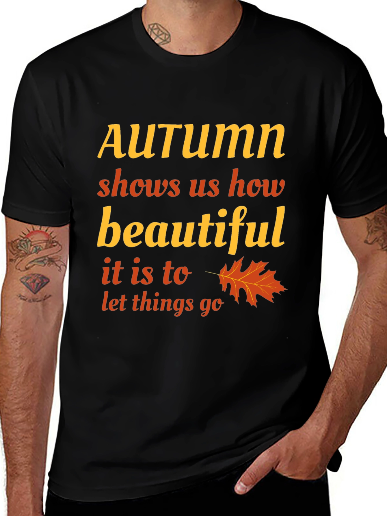 Autumn Inspirational Graphic Tee