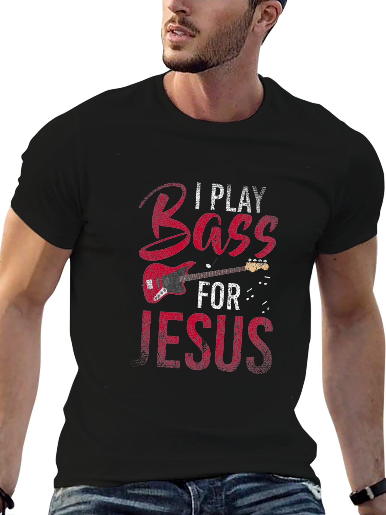 I Play Bass for Jesus T-Shirt