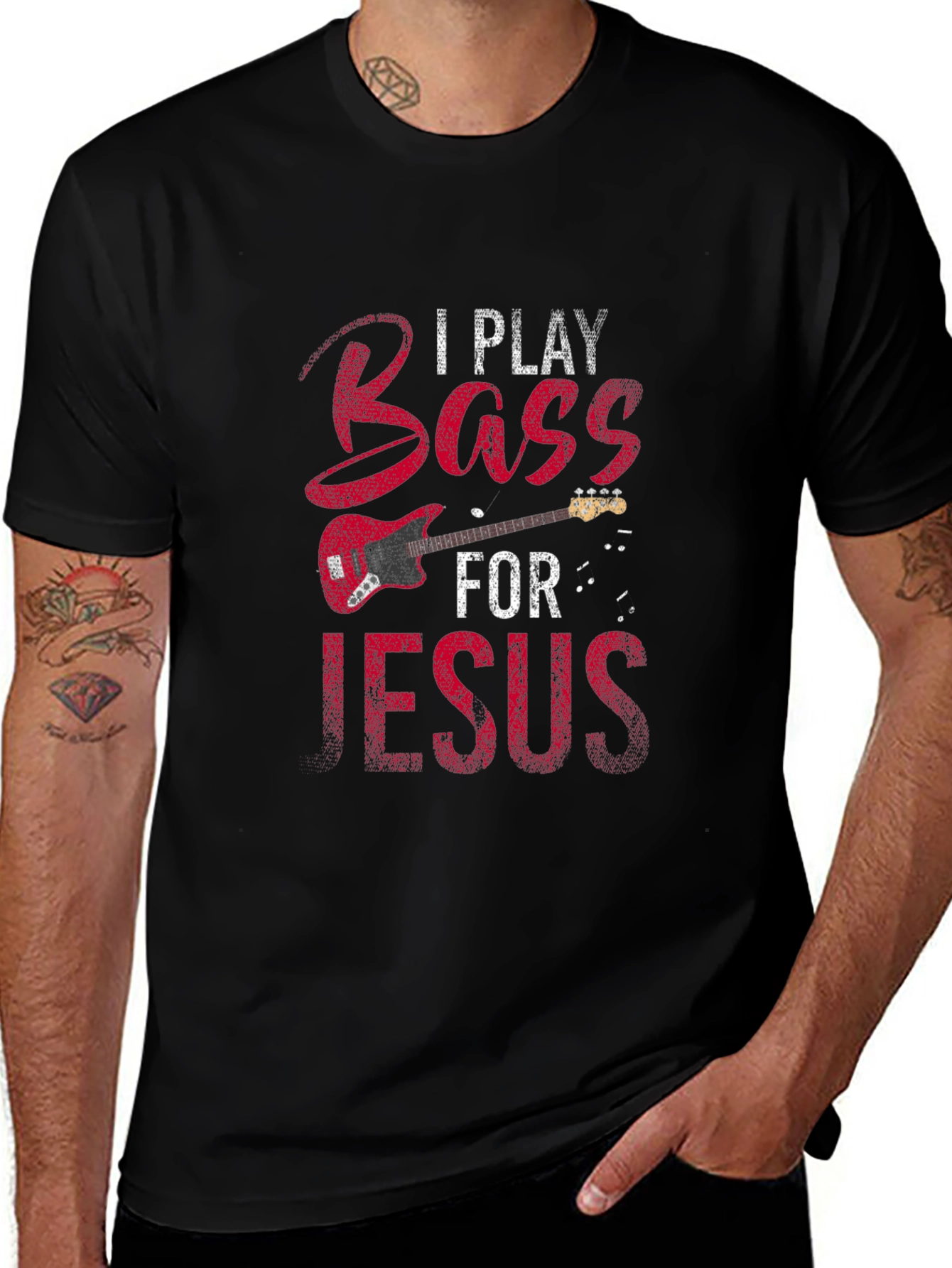 I Play Bass for Jesus T-Shirt