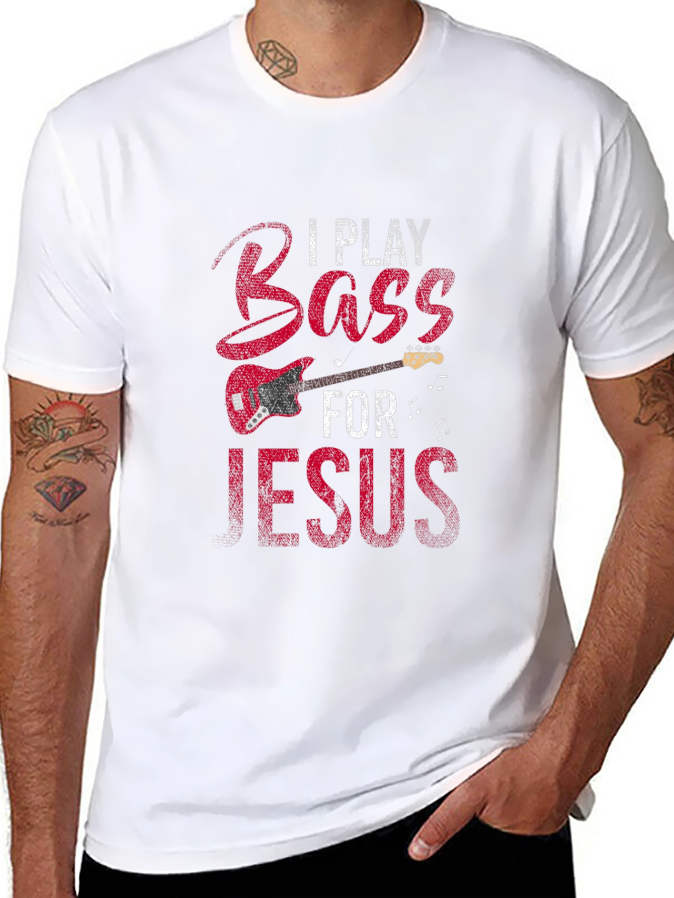 I Play Bass for Jesus T-Shirt