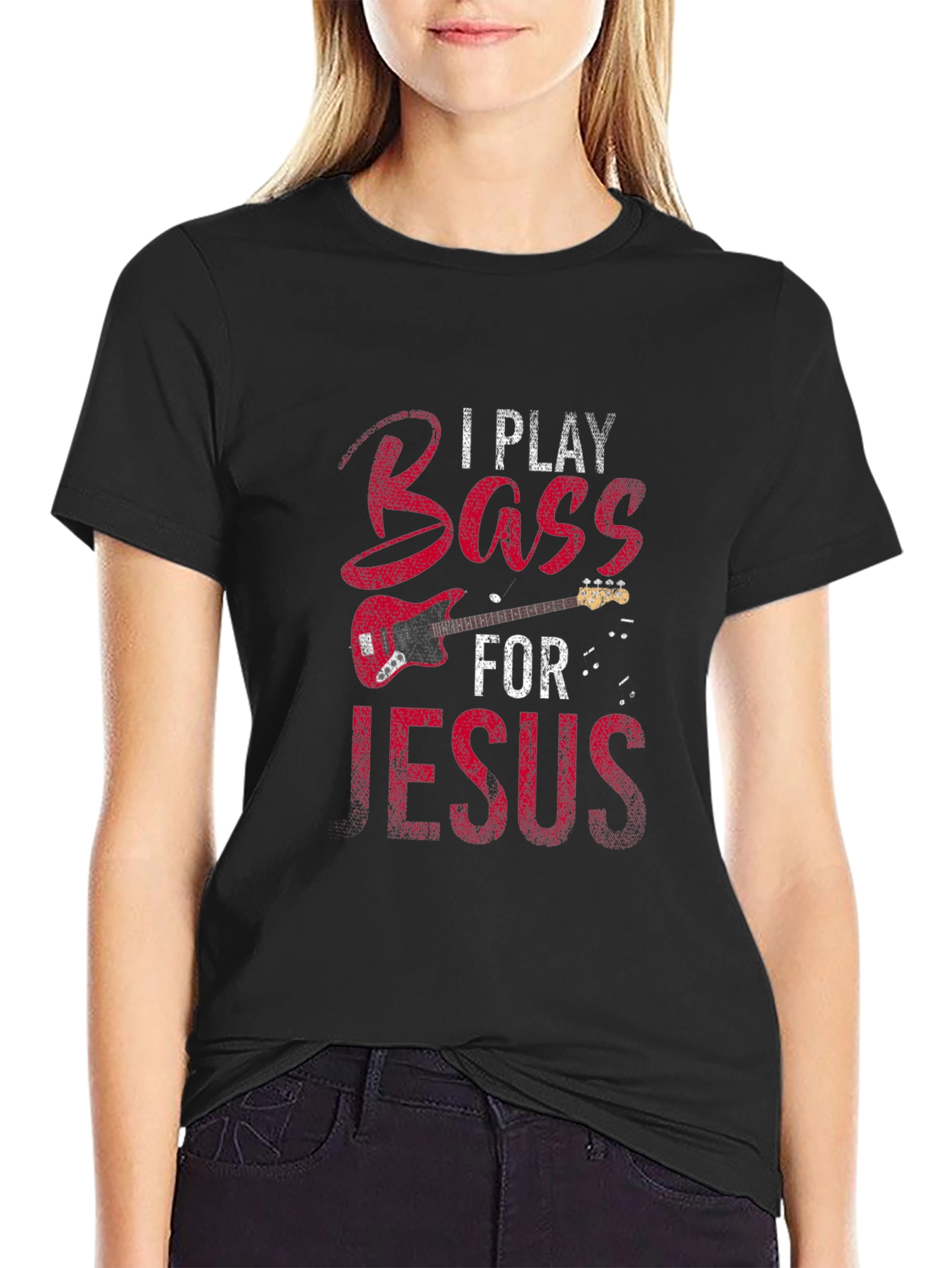 I Play Bass for Jesus T-Shirt