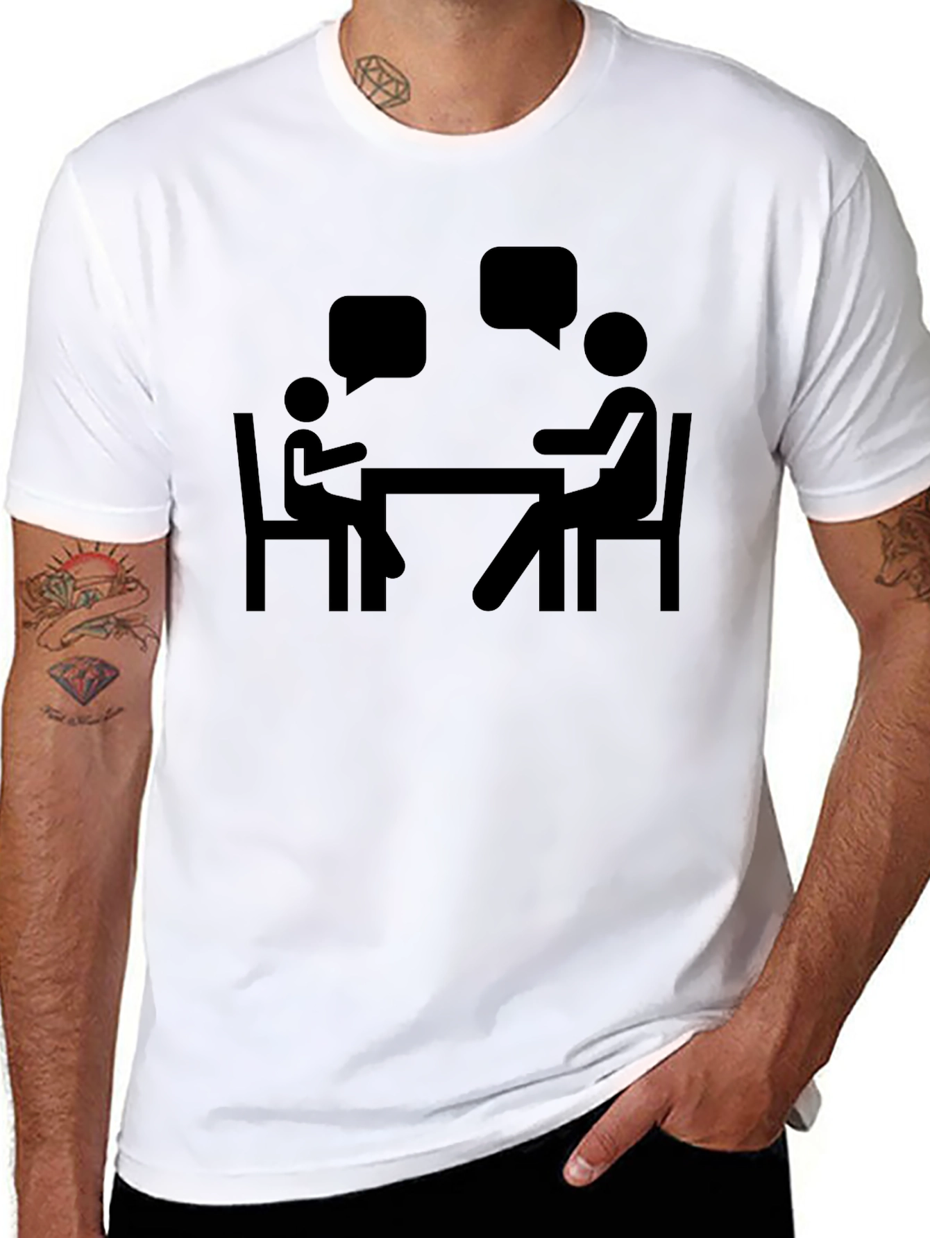 Graphic Conversation T-Shirt