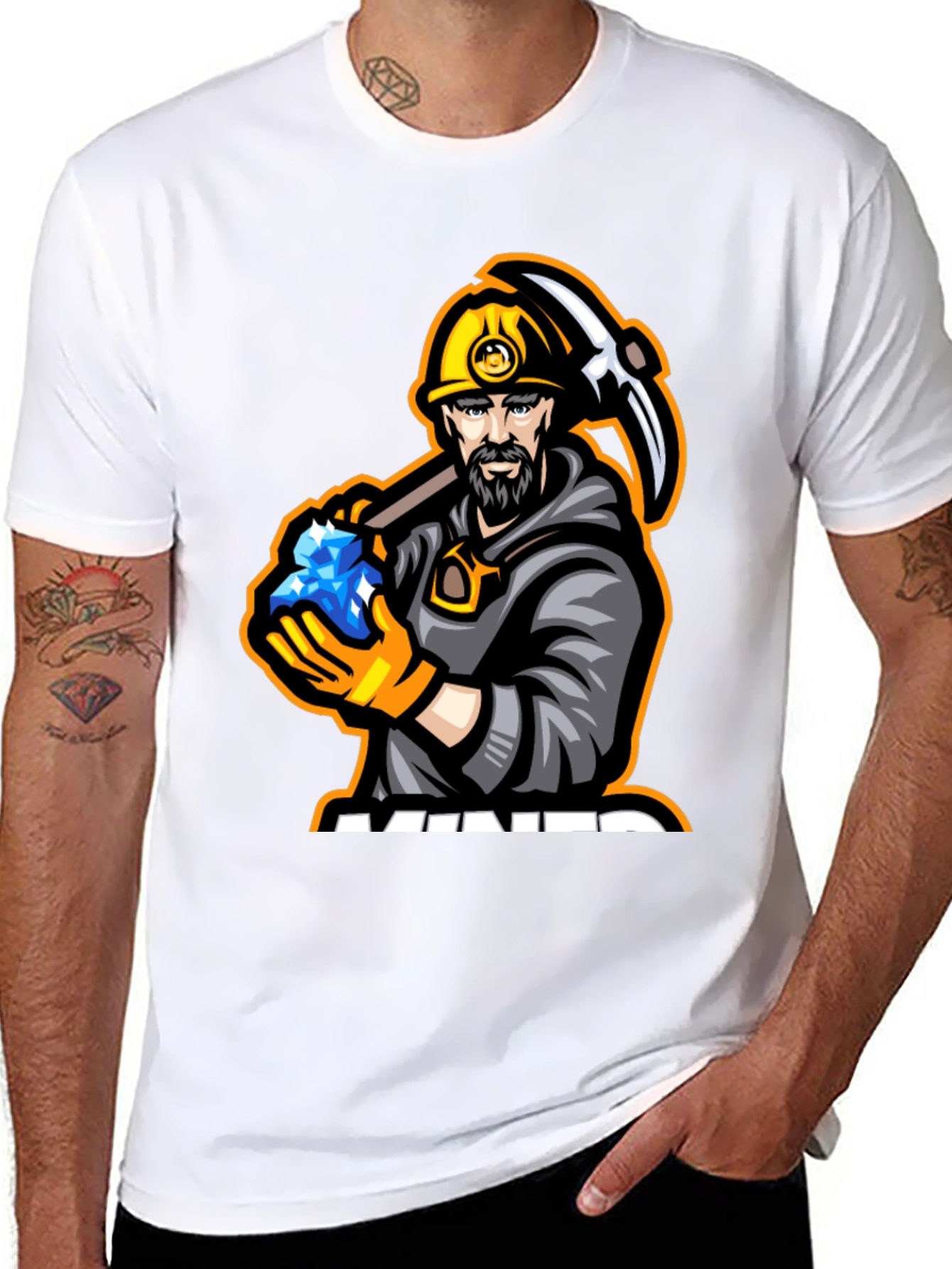 Miner Graphic T-Shirt