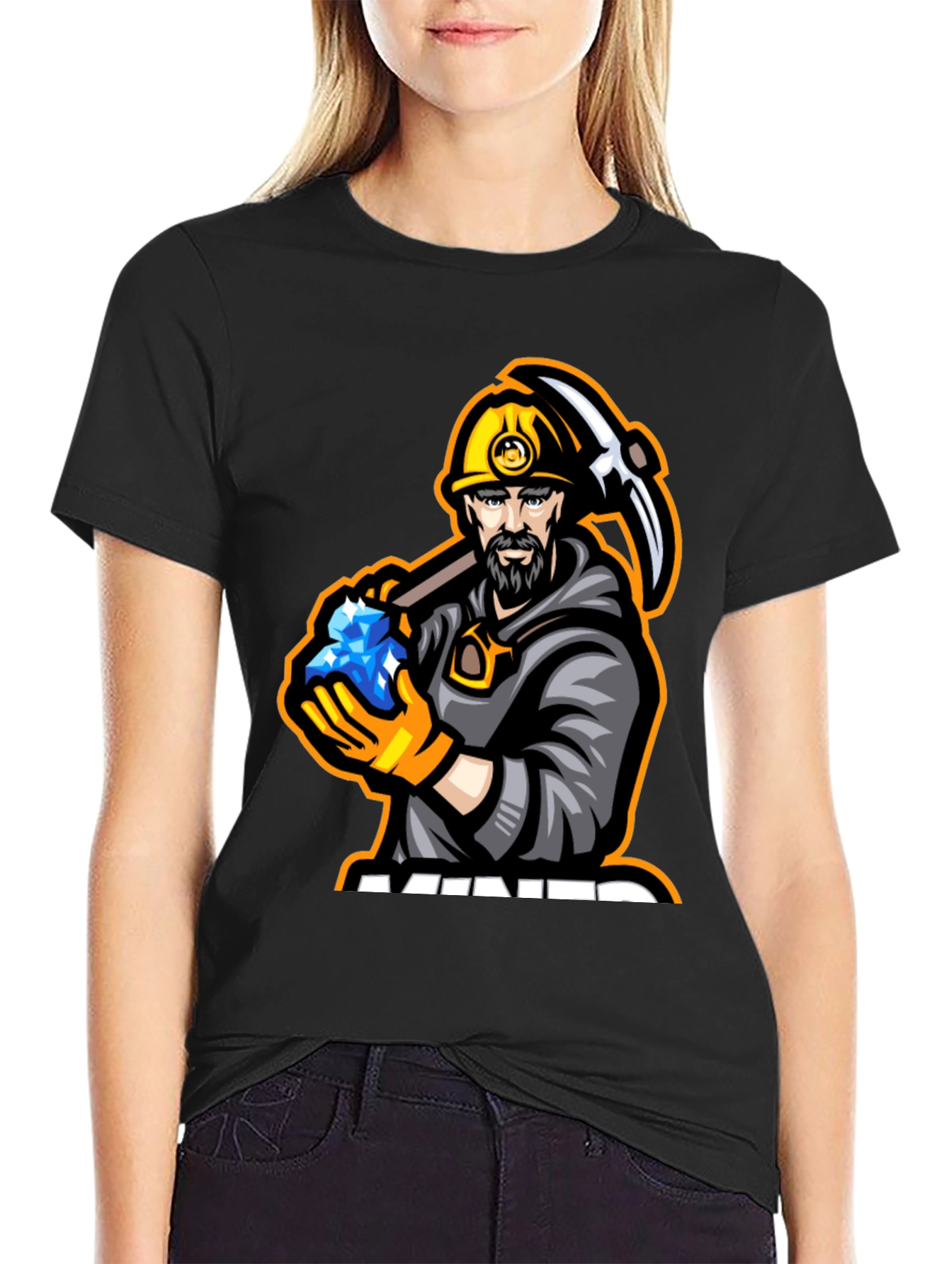 Miner Graphic T-Shirt