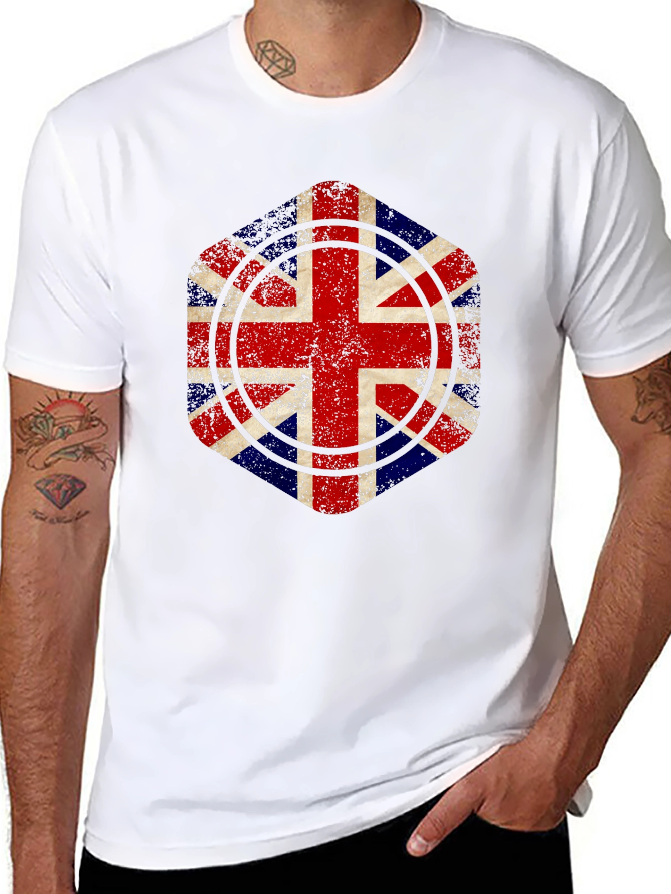 Union Jack Graphic T-Shirt