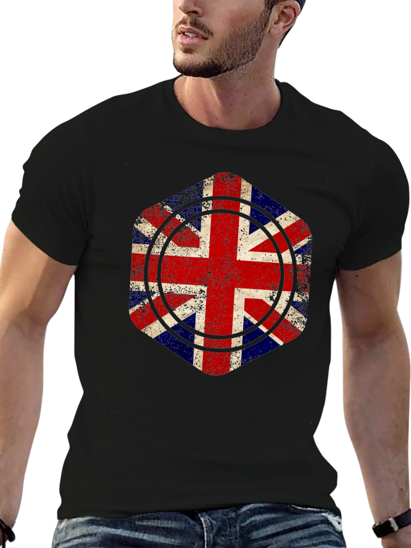 Union Jack Graphic T-Shirt
