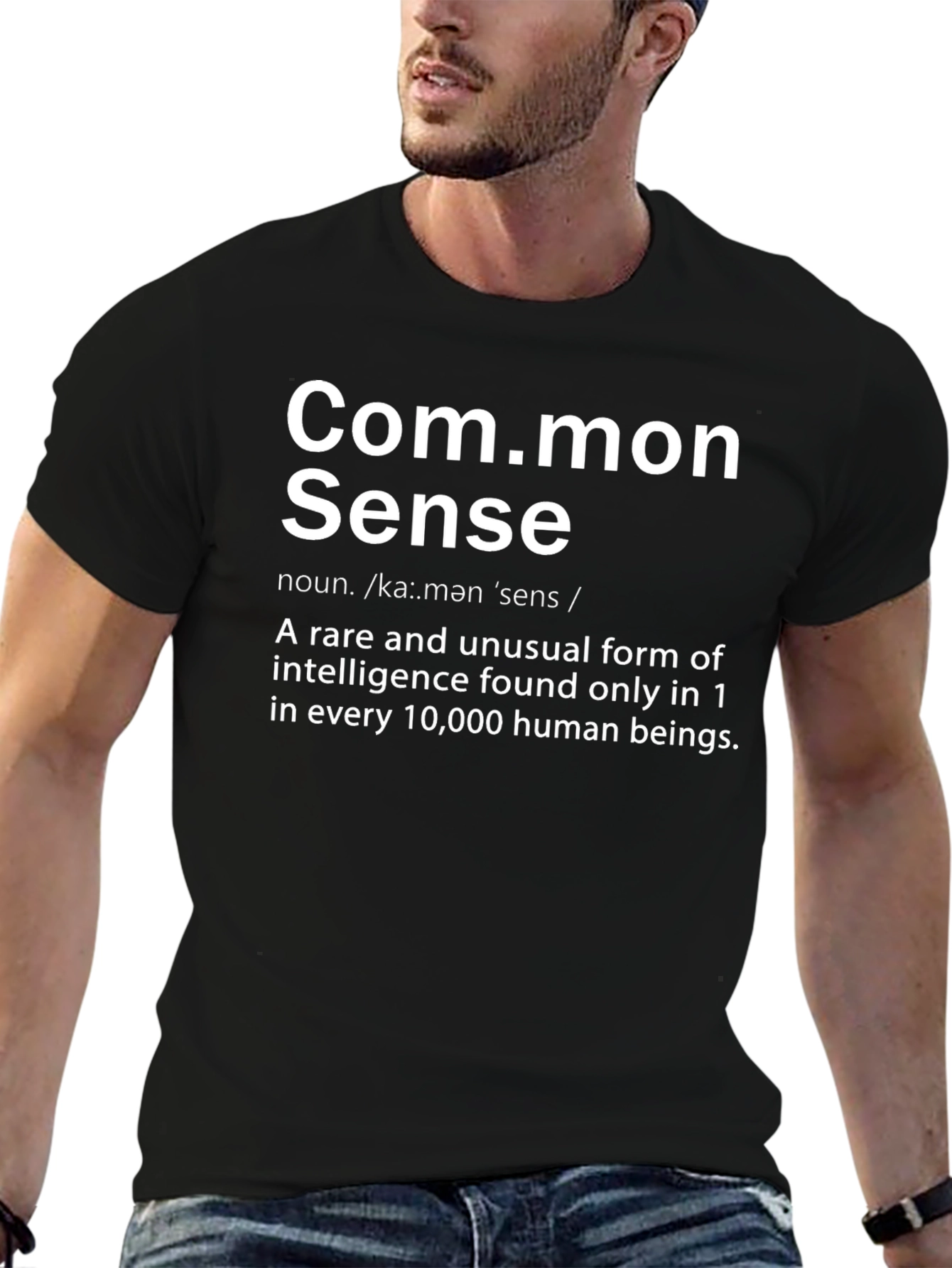Common Sense Definition Graphic T-Shirt