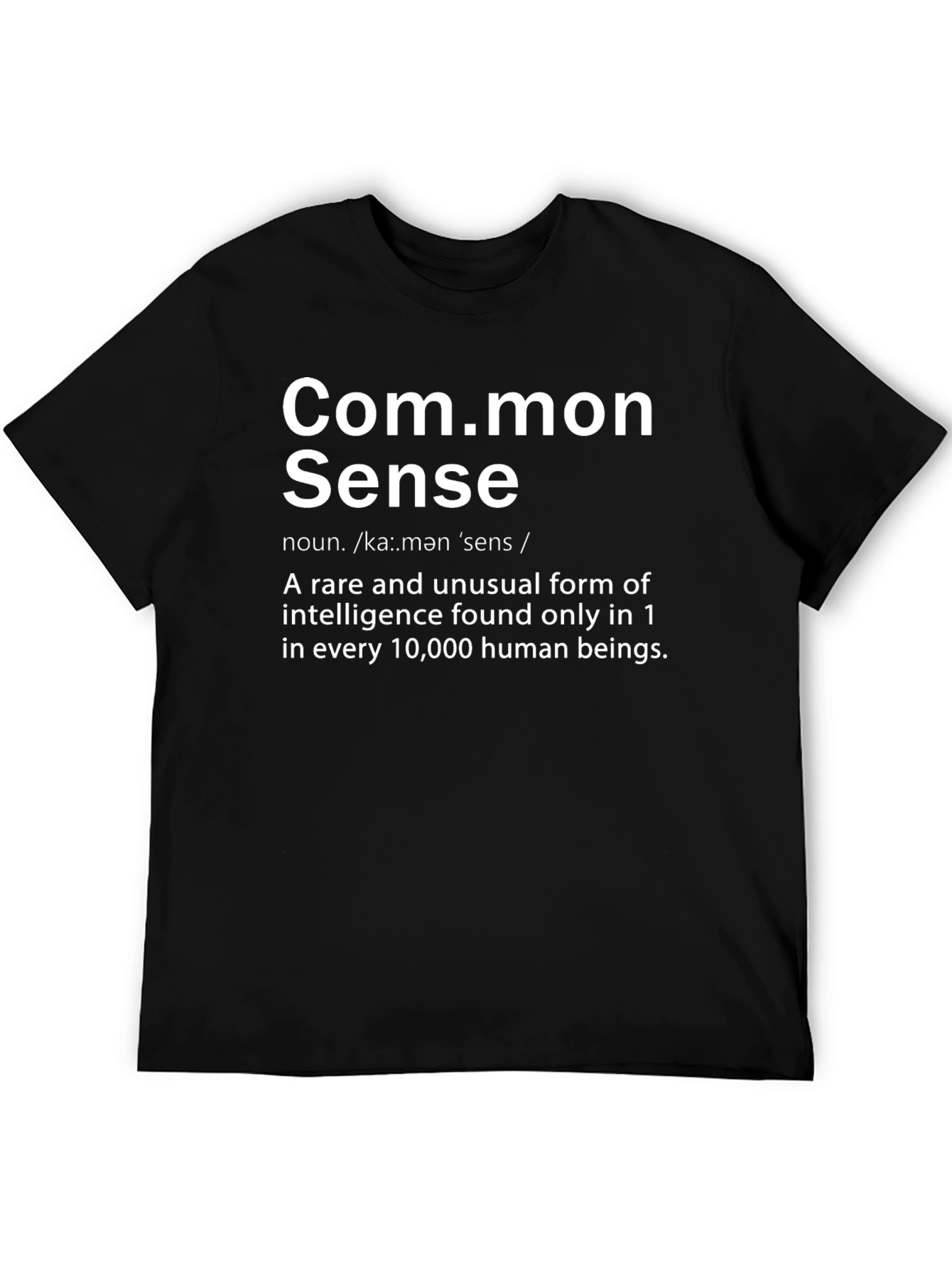 Common Sense Definition Graphic T-Shirt