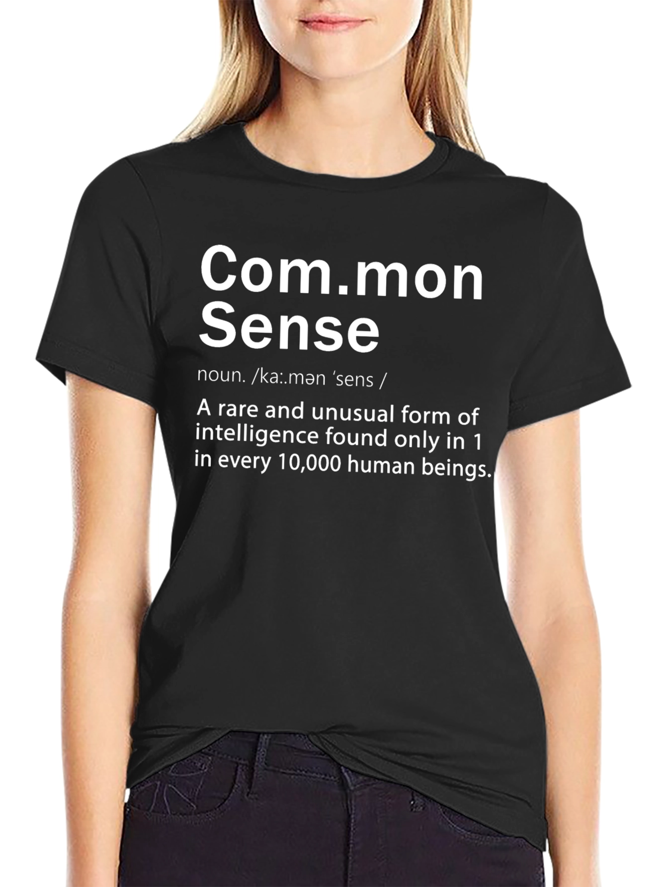 Common Sense Definition Graphic T-Shirt