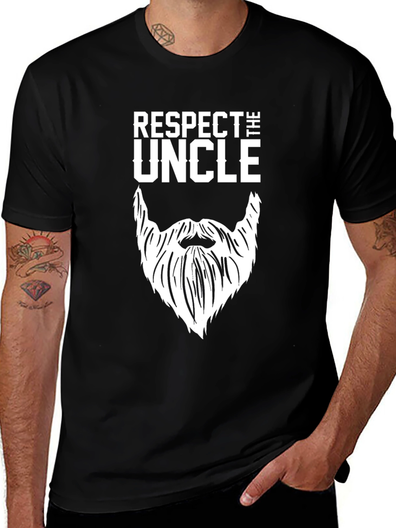 Respect the Uncle Graphic T-Shirt