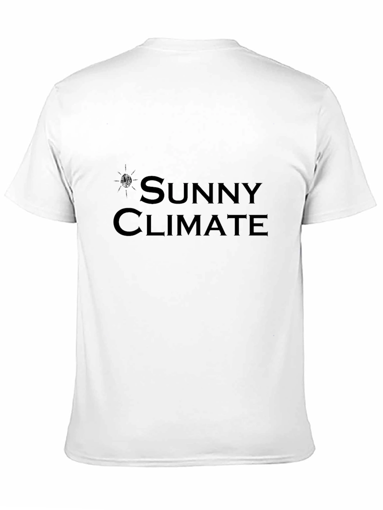 Sunny Climate Black T-Shirt - Cool Weather Style