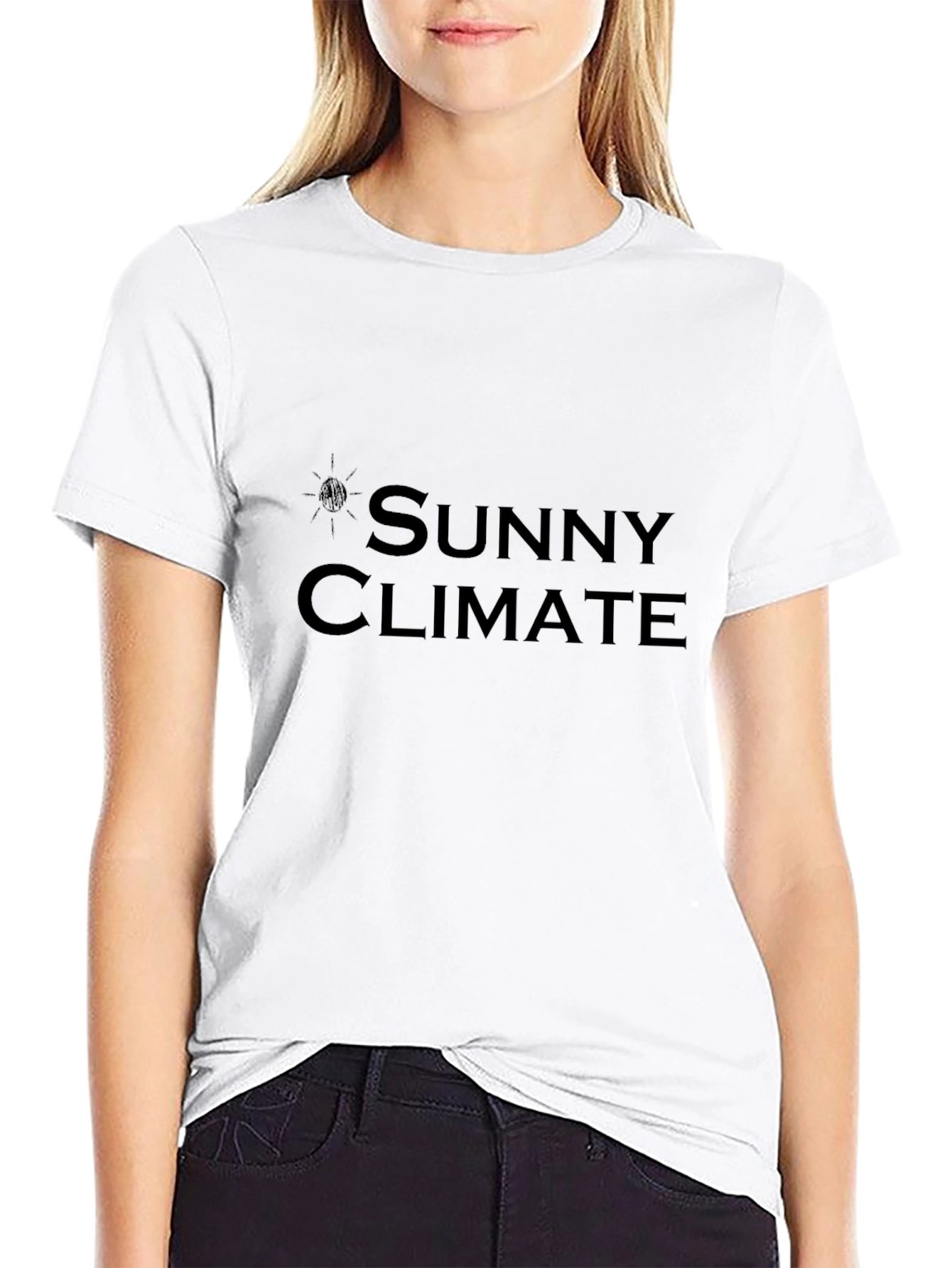 Sunny Climate Black T-Shirt - Cool Weather Style