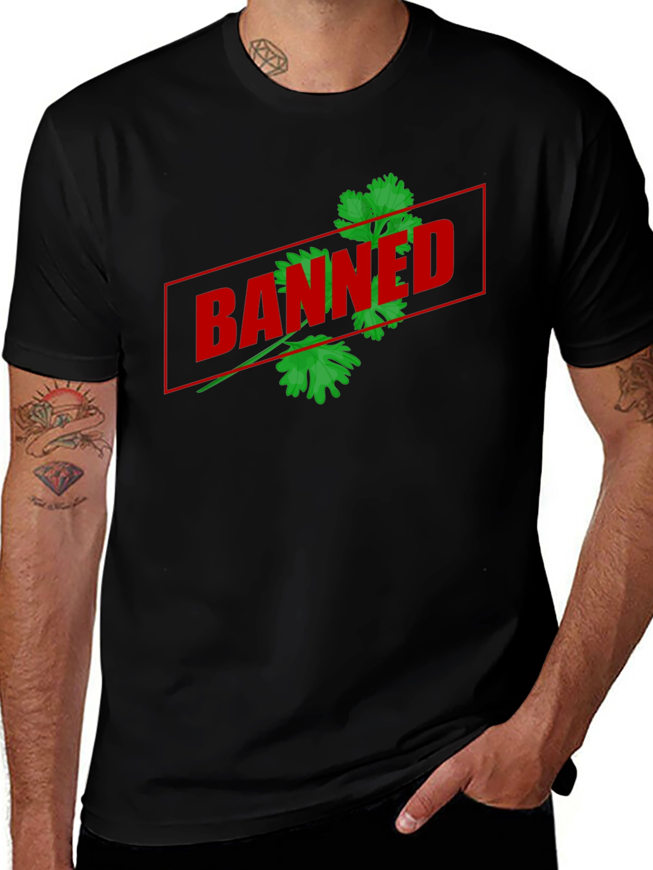 Banned Cilantro T-Shirt