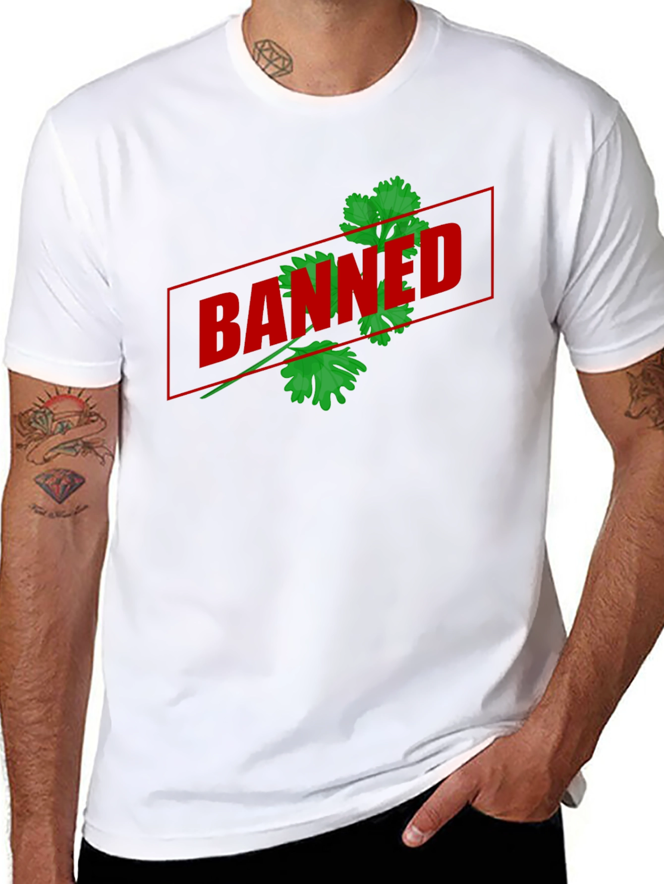 Banned Cilantro T-Shirt