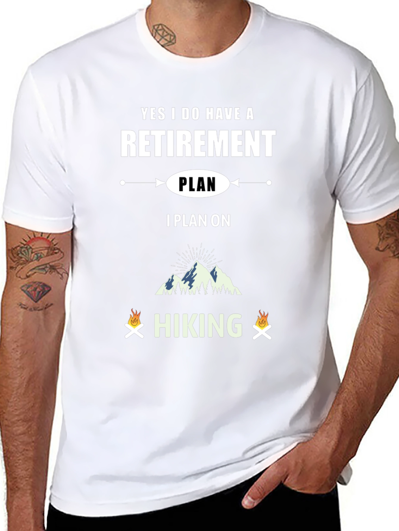 Retirement Hiking Plan T-Shirt