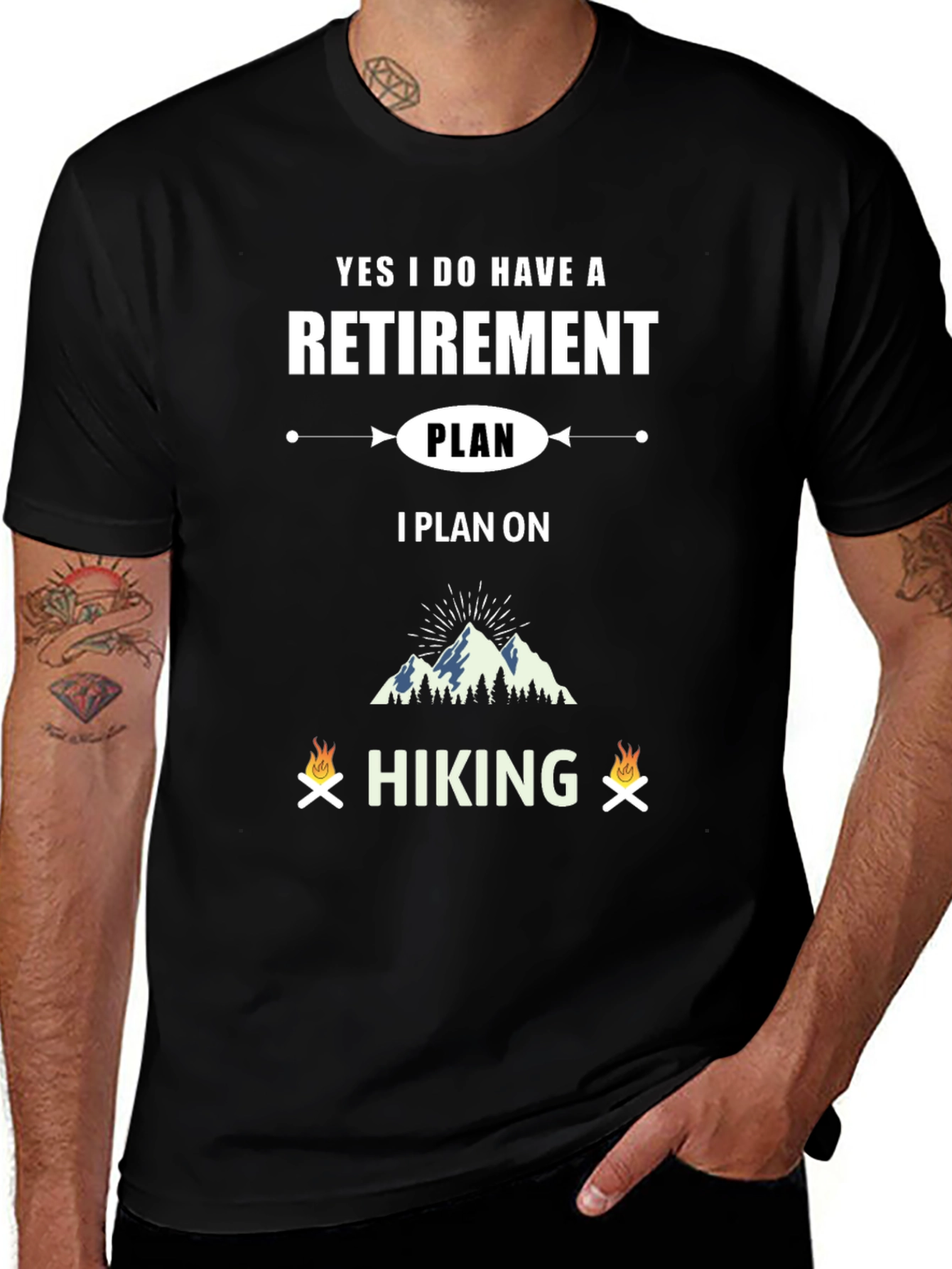 Retirement Hiking Plan T-Shirt