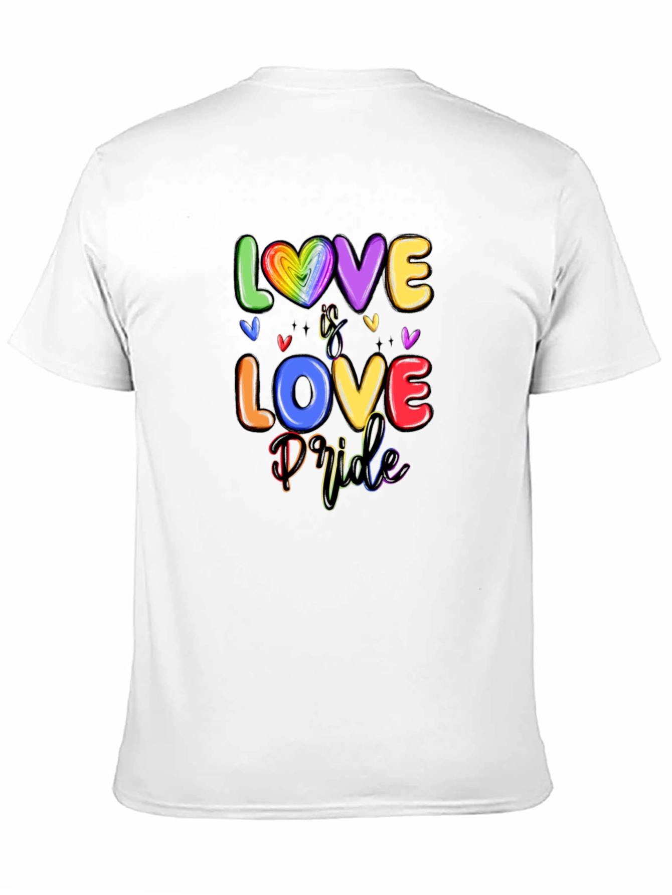 Love is Love Pride Graphic Tee Shirt