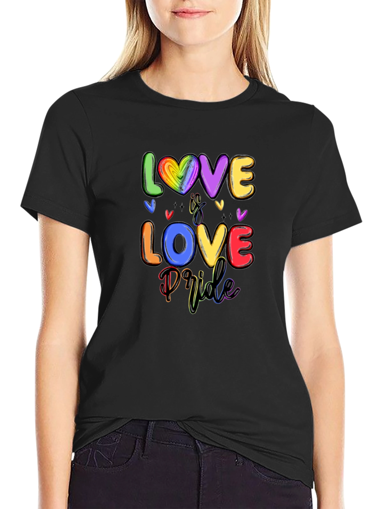 Love is Love Pride Graphic Tee Shirt