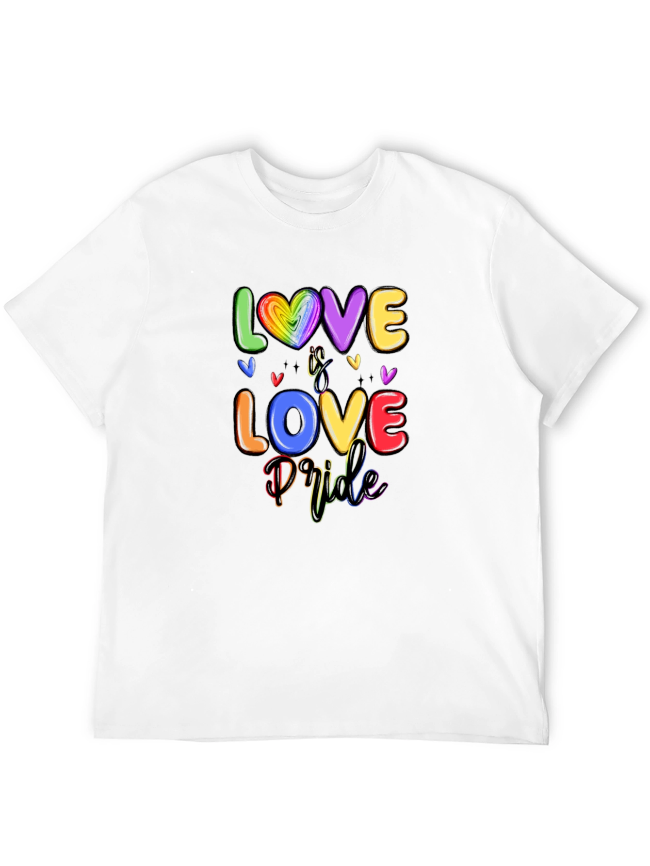Love is Love Pride Graphic Tee Shirt