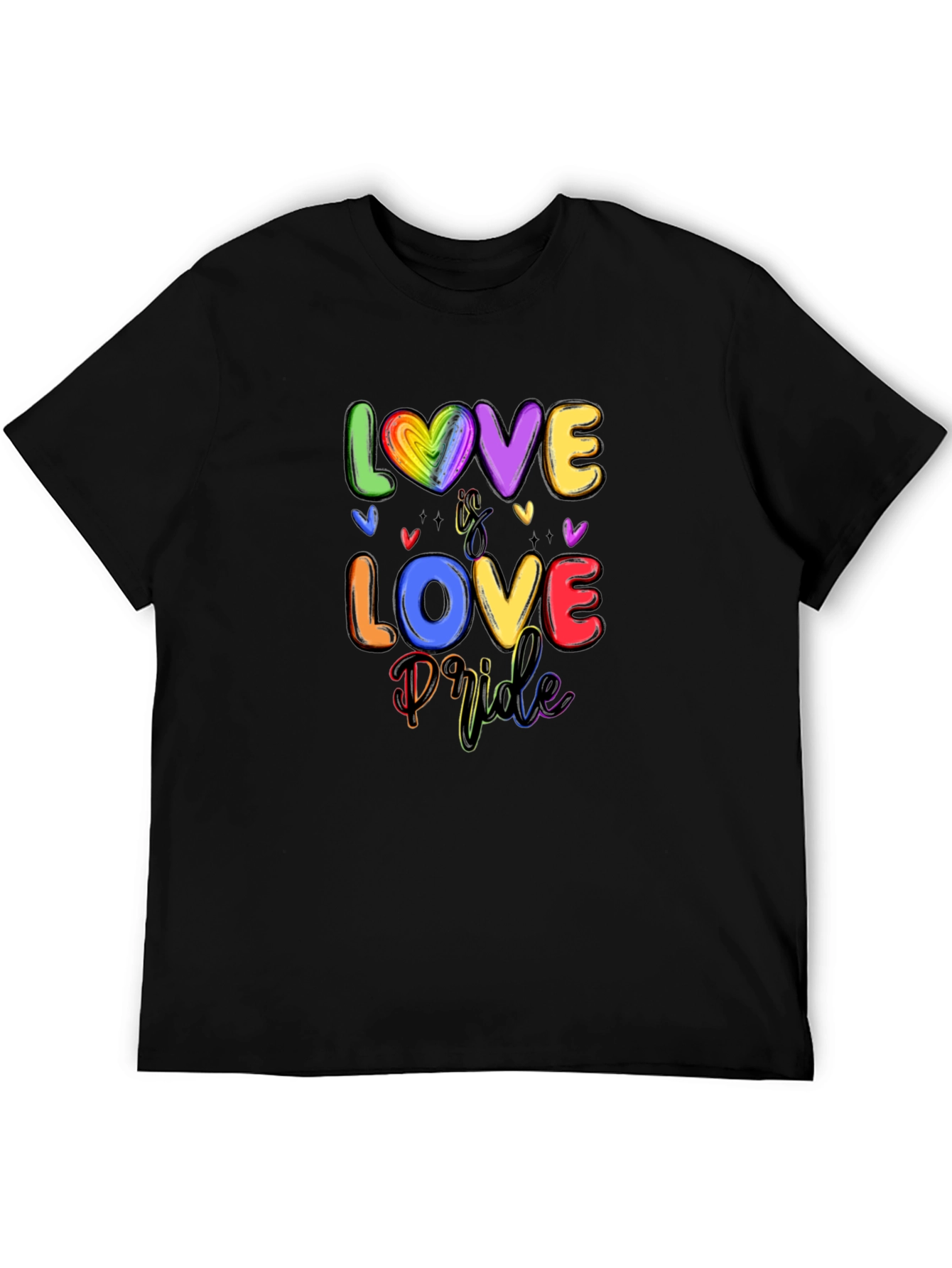 Love is Love Pride Graphic Tee Shirt