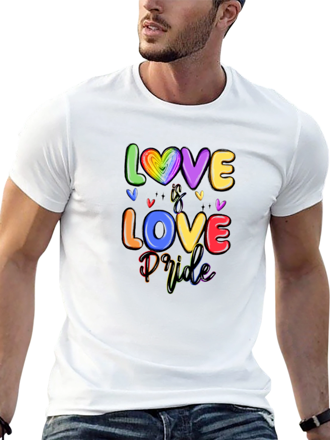 Love is Love Pride Graphic Tee Shirt