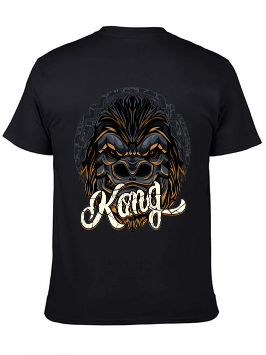 Kong Graphic Print Black T-Shirt