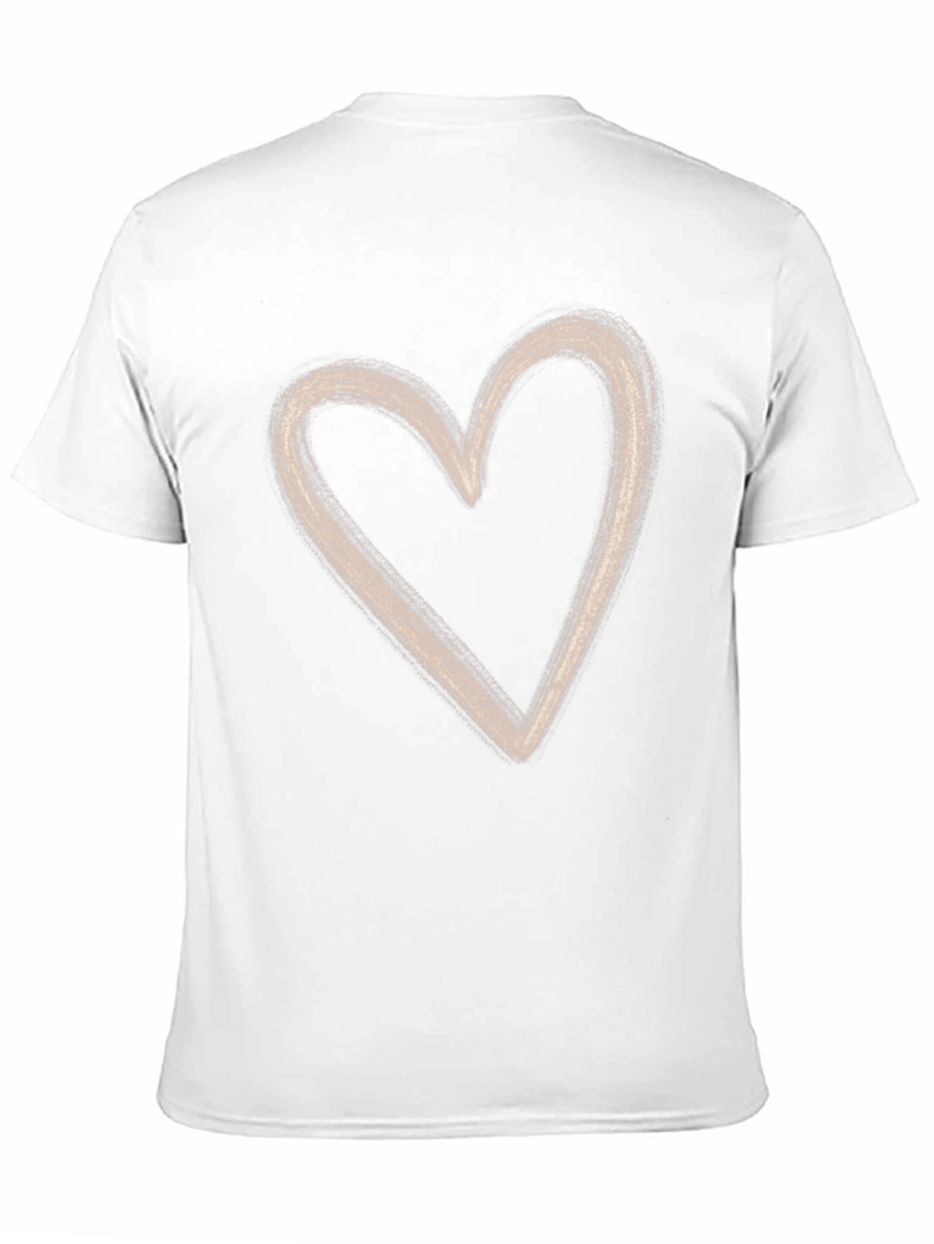 Heart Graphic Black T-Shirt