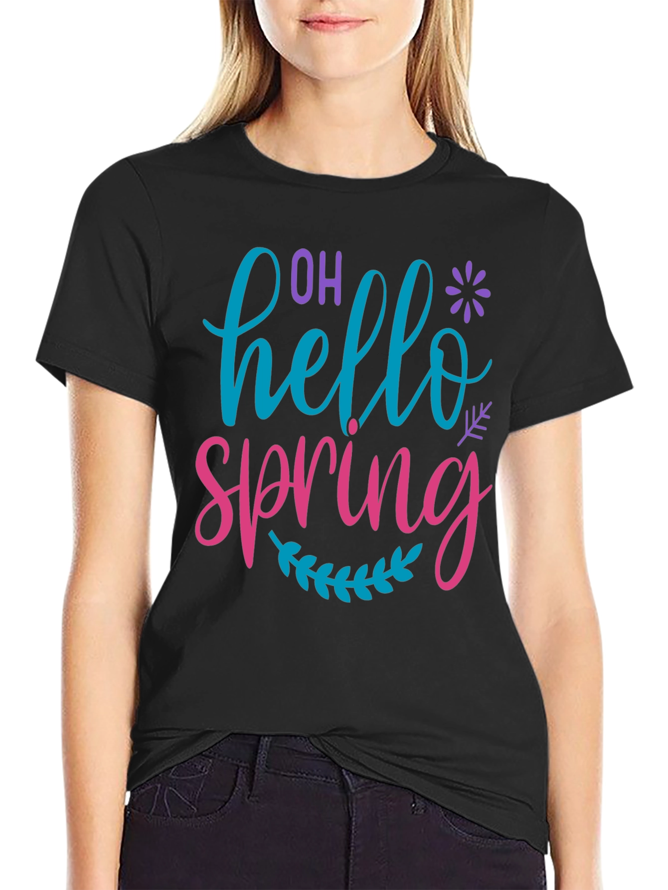 Oh Hello Spring Graphic T-Shirt