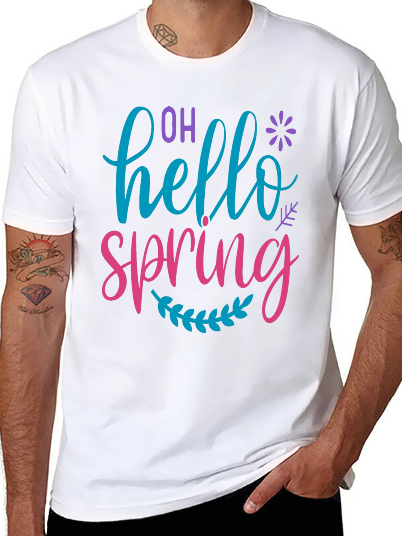 Oh Hello Spring Graphic T-Shirt