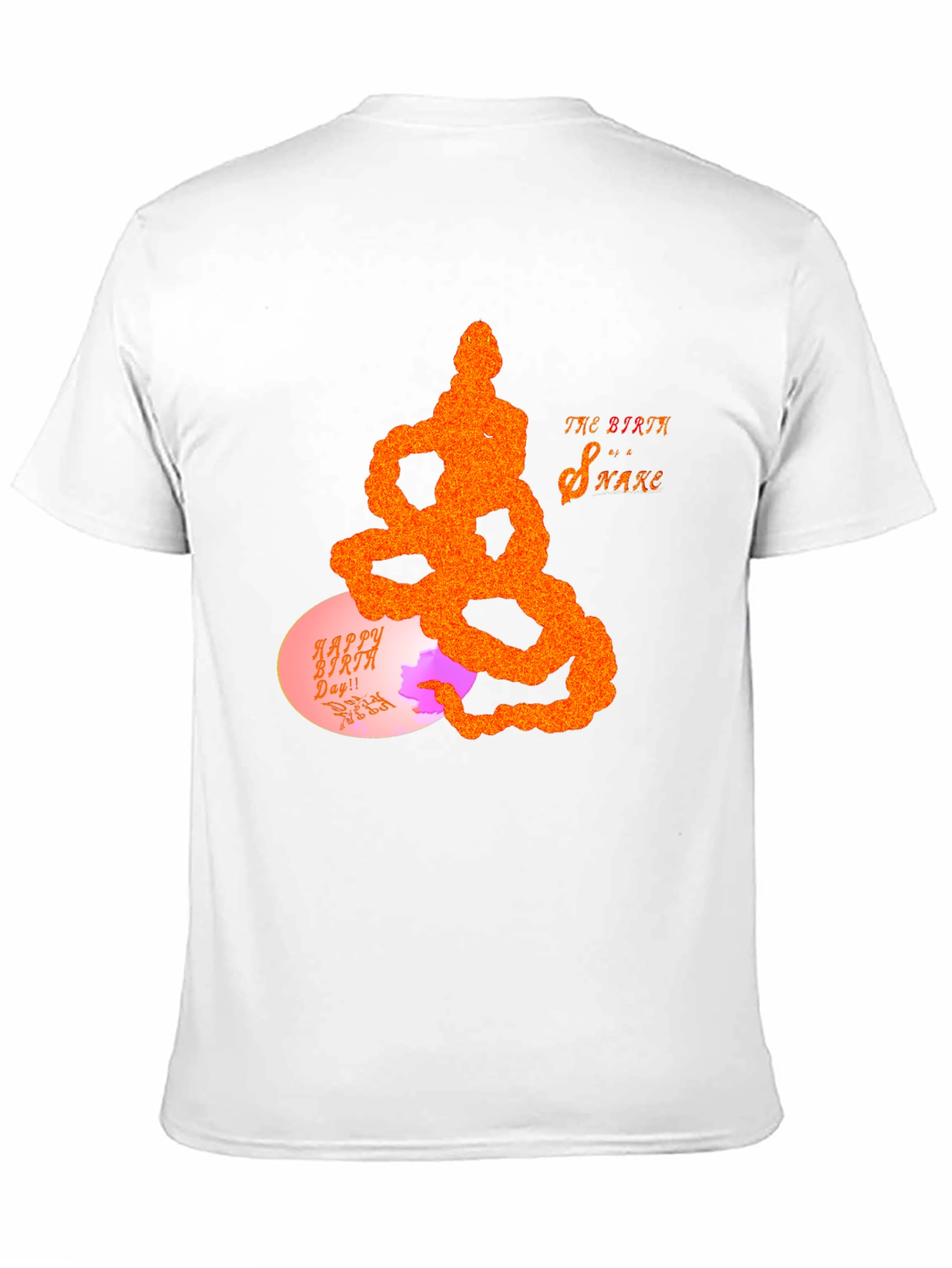 Birth Snake Graphic Tee - Unique Design