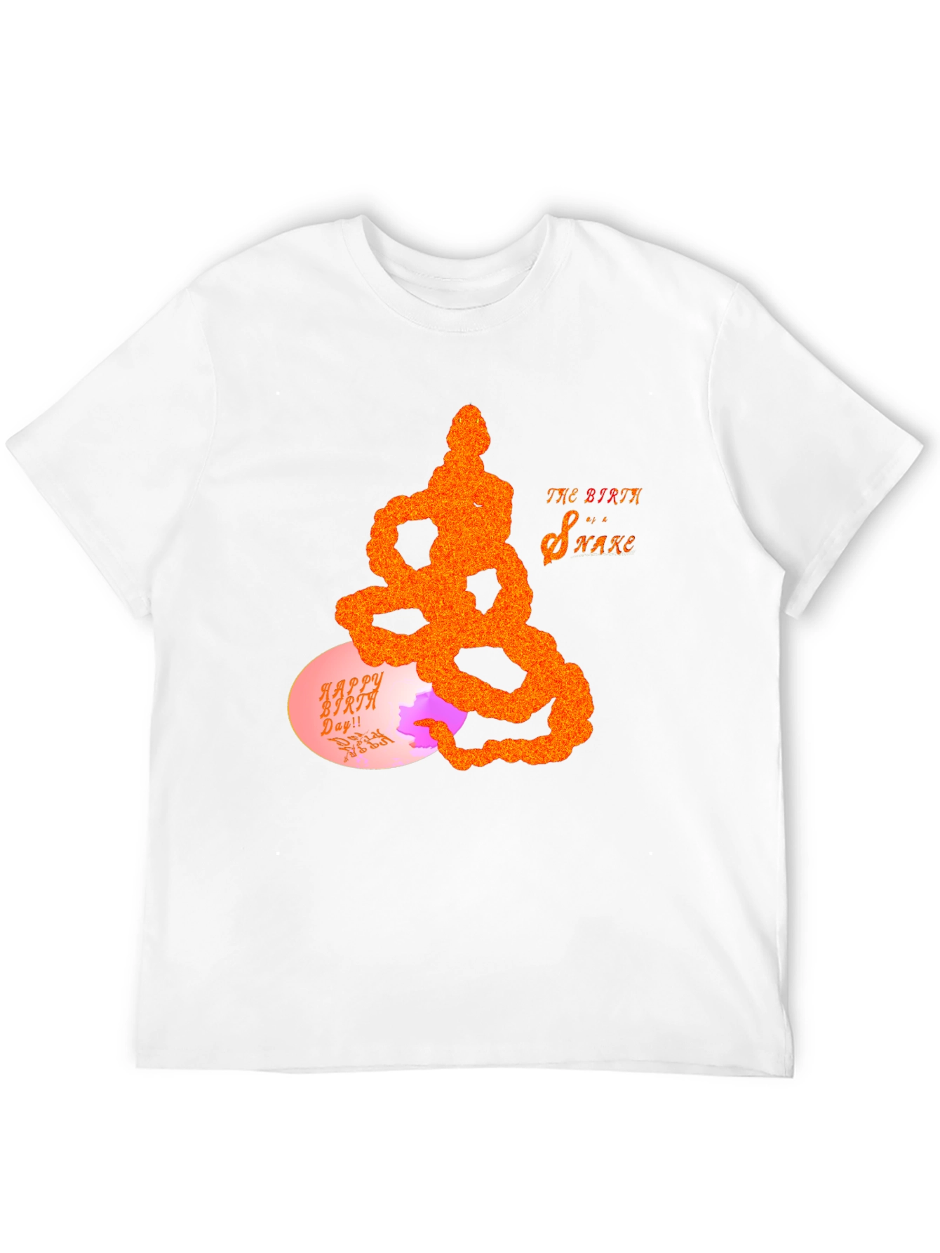 Birth Snake Graphic Tee - Unique Design