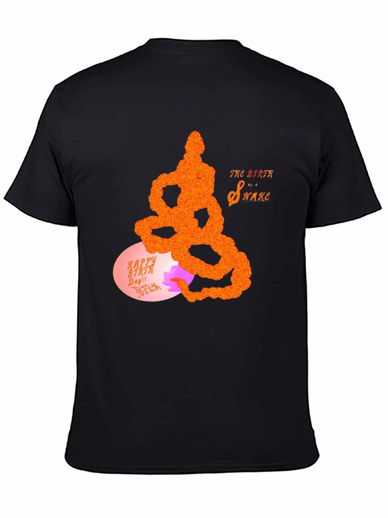 Birth Snake Graphic Tee - Unique Design