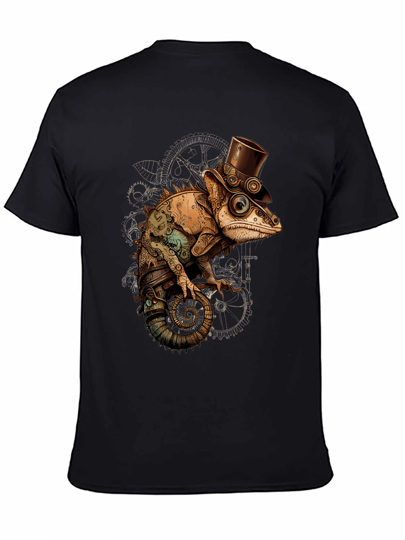 Steampunk Chameleon T-Shirt