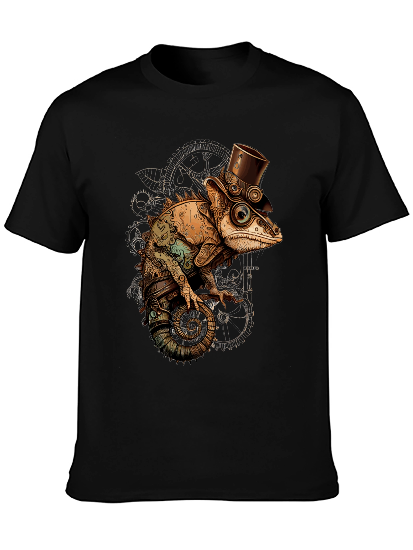 Steampunk Chameleon T-Shirt