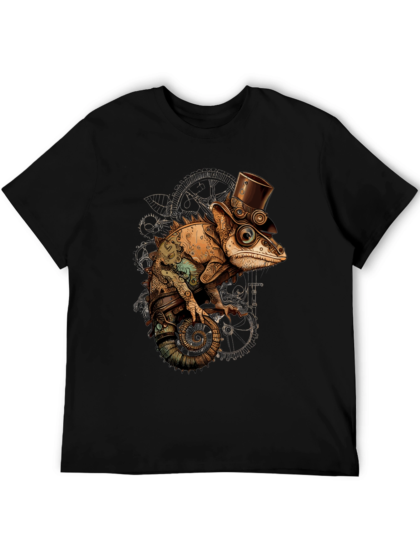 Steampunk Chameleon T-Shirt