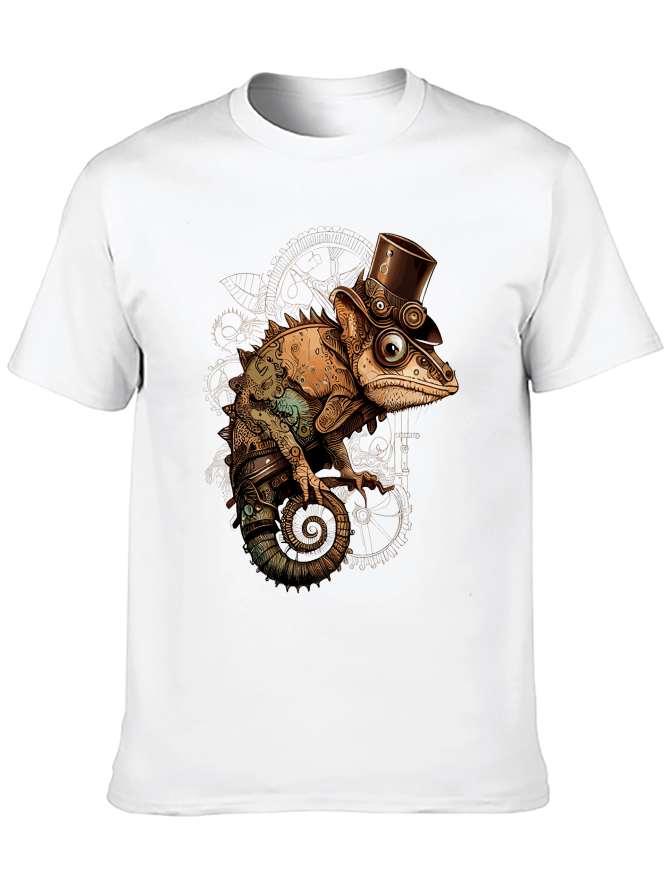 Steampunk Chameleon T-Shirt
