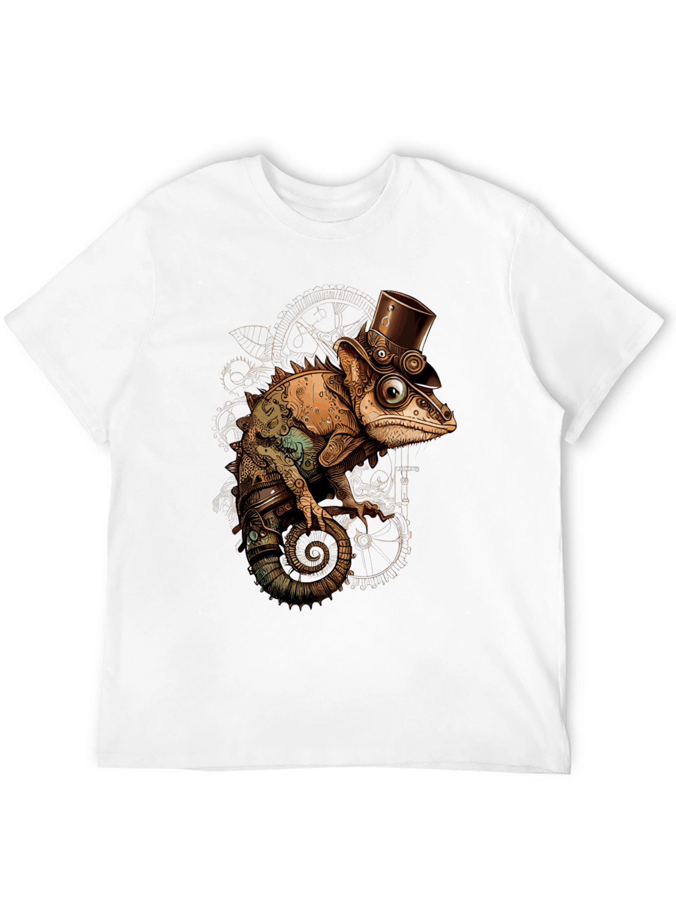 Steampunk Chameleon T-Shirt