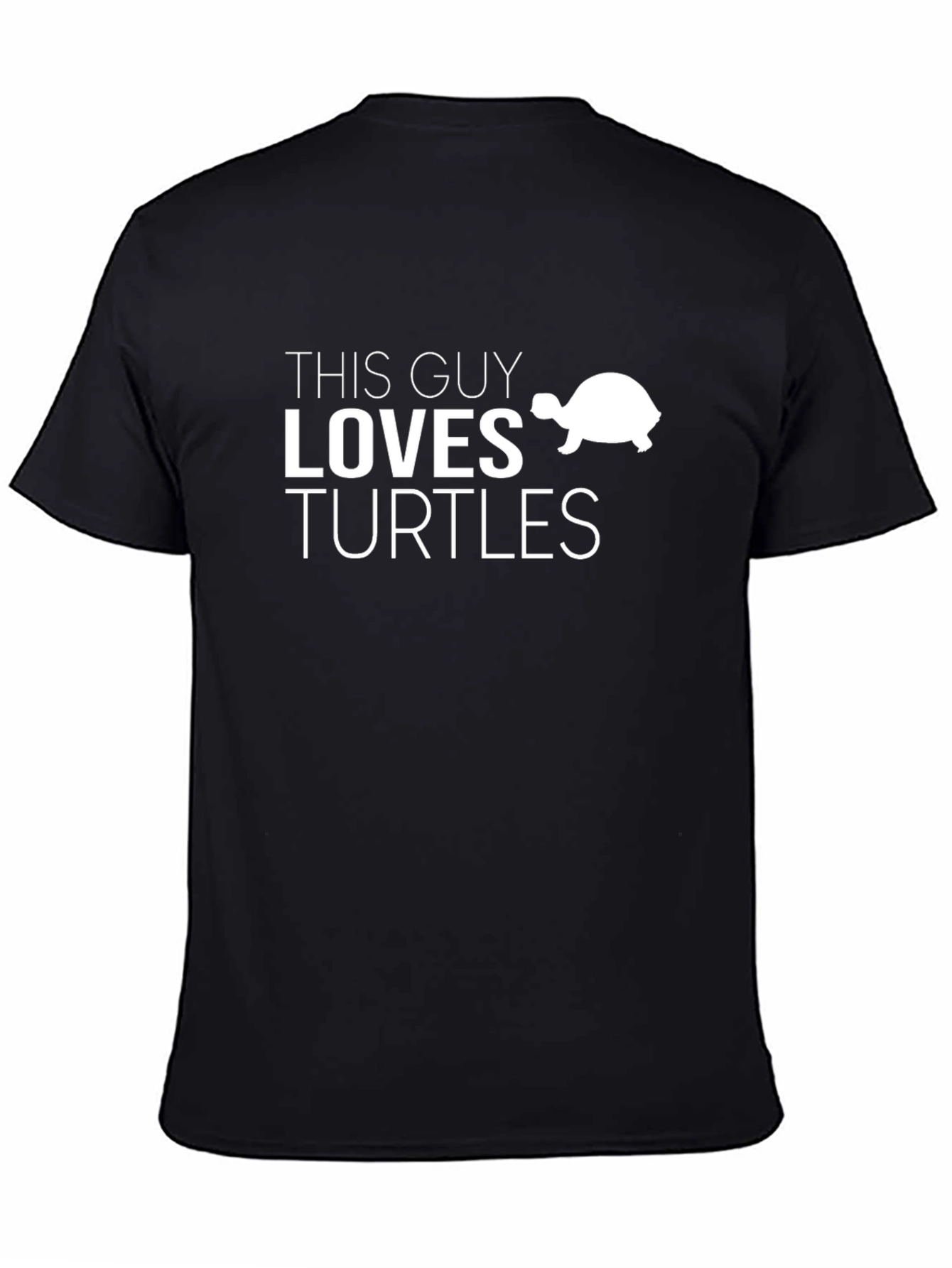 This Guy Loves Turtles Graphic Tee
