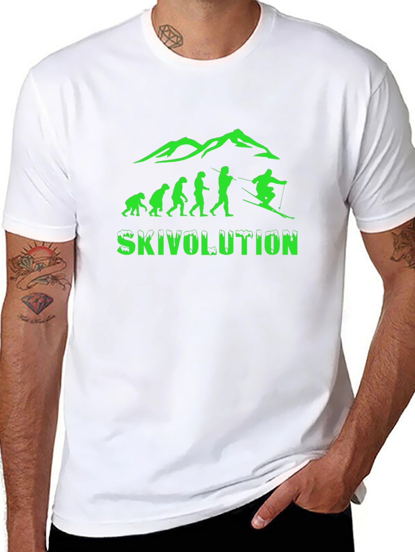 Ski Evolution T-Shirt - Skivolution Tee