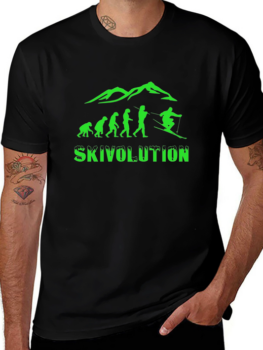 Ski Evolution T-Shirt - Skivolution Tee