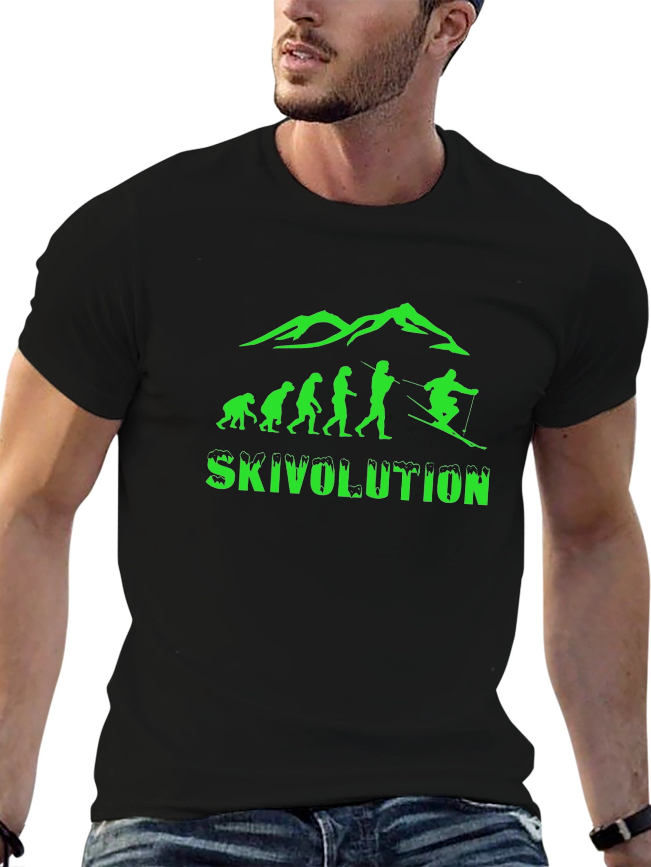 Ski Evolution T-Shirt - Skivolution Tee