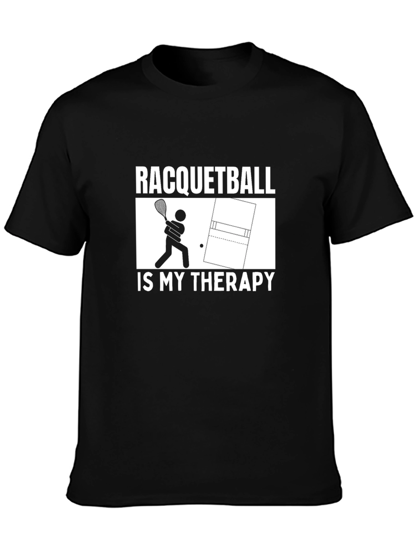 Racquetball Therapy Graphic Tee