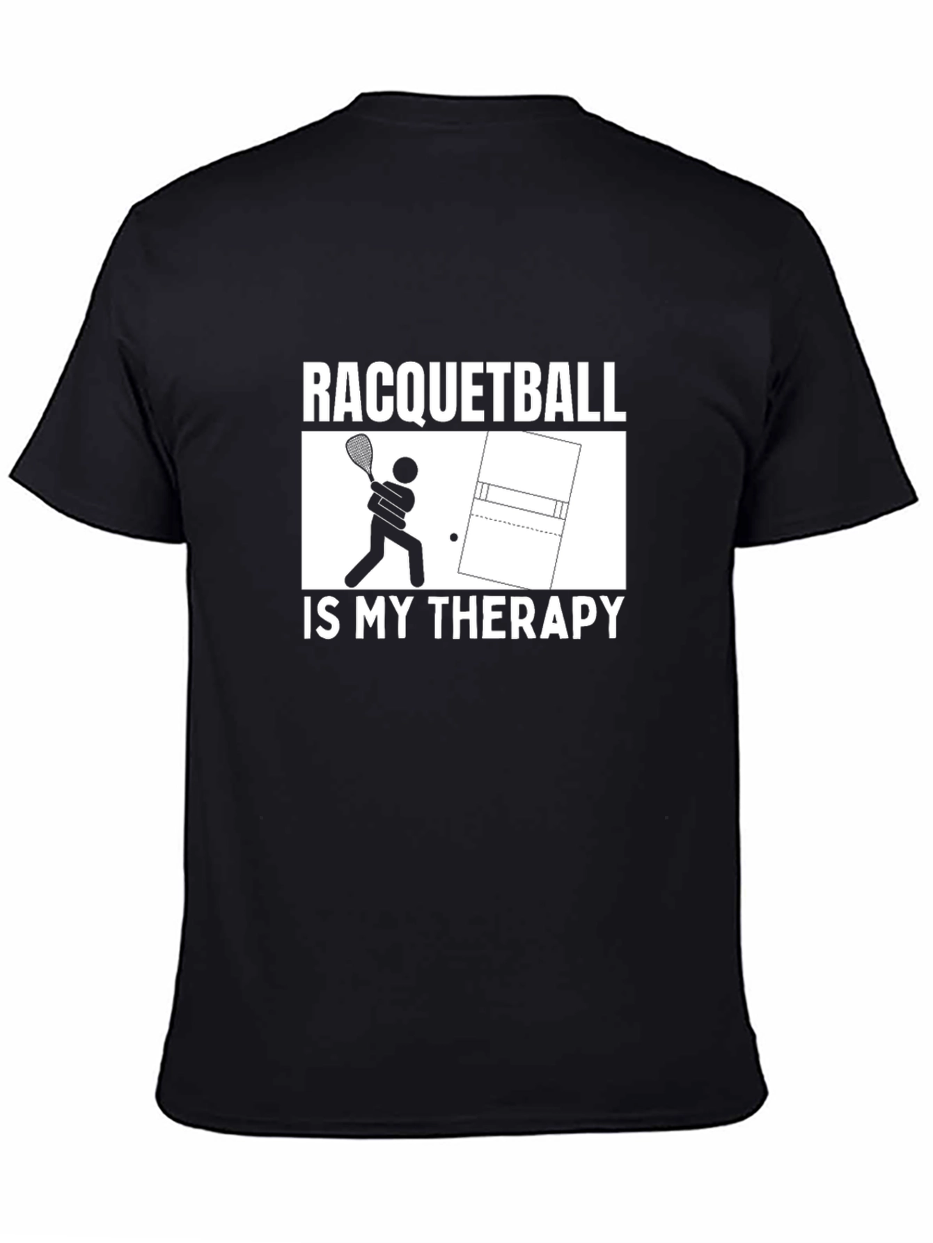 Racquetball Therapy Graphic Tee