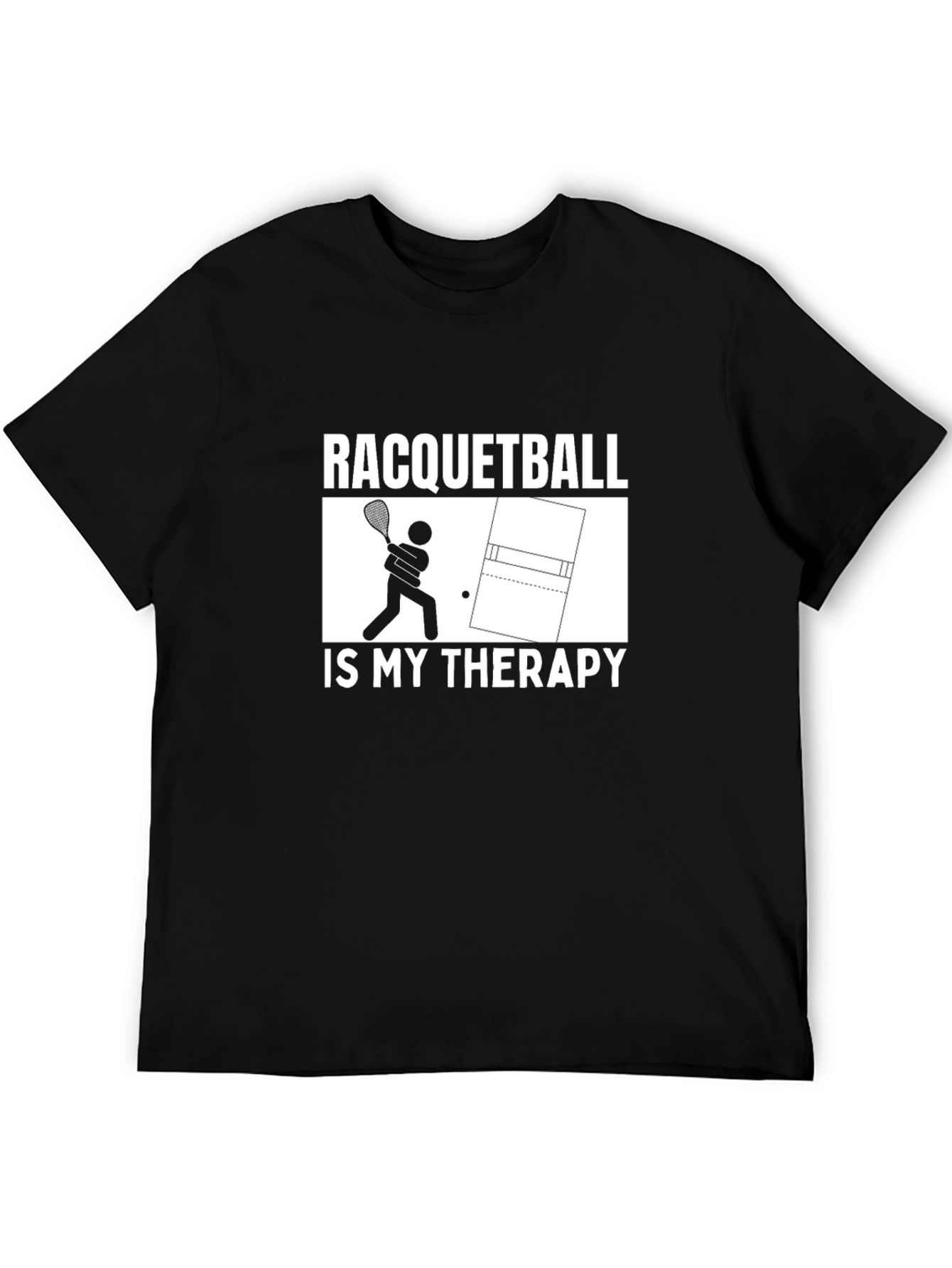 Racquetball Therapy Graphic Tee