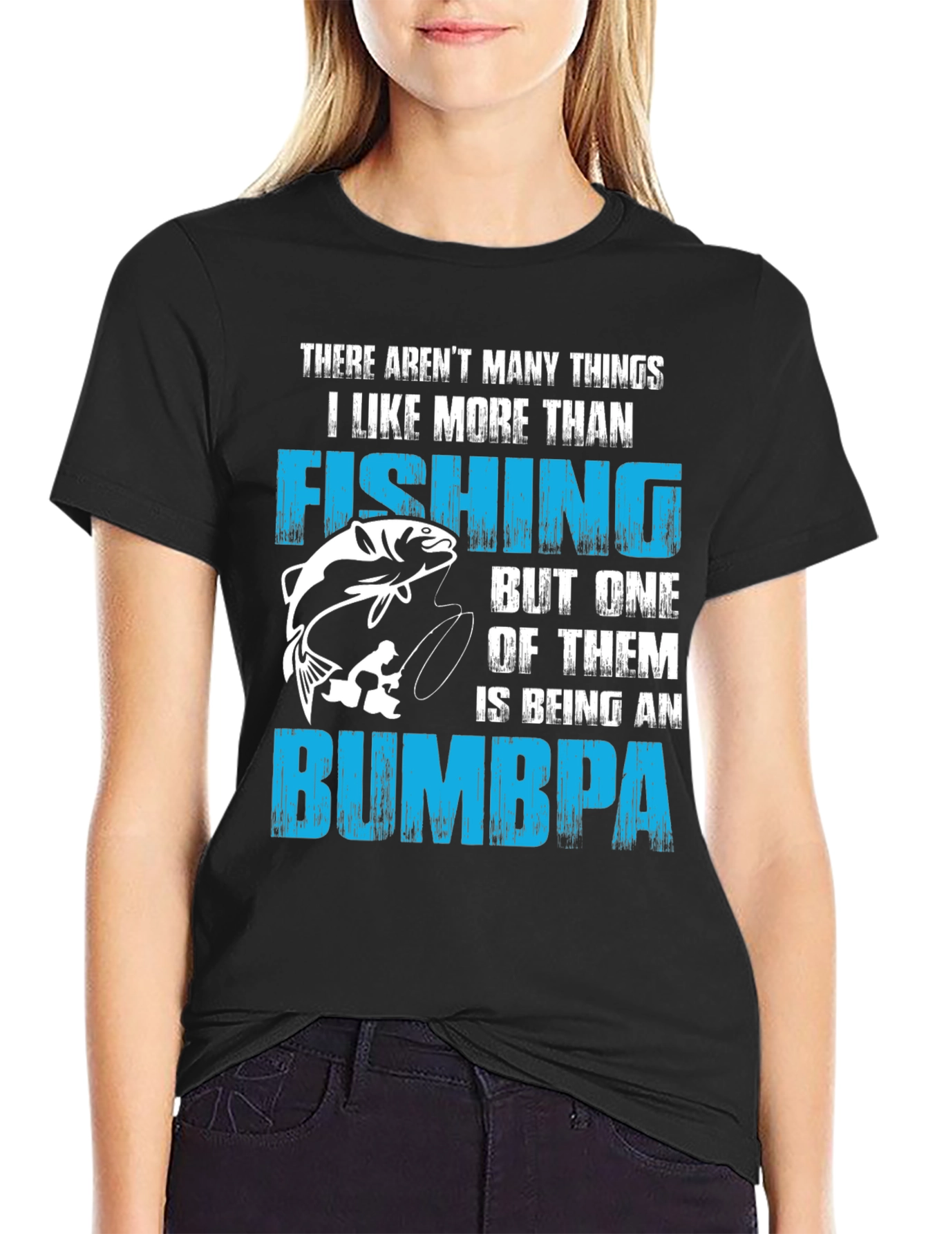 Fishing Bumpa Graphic T-Shirt