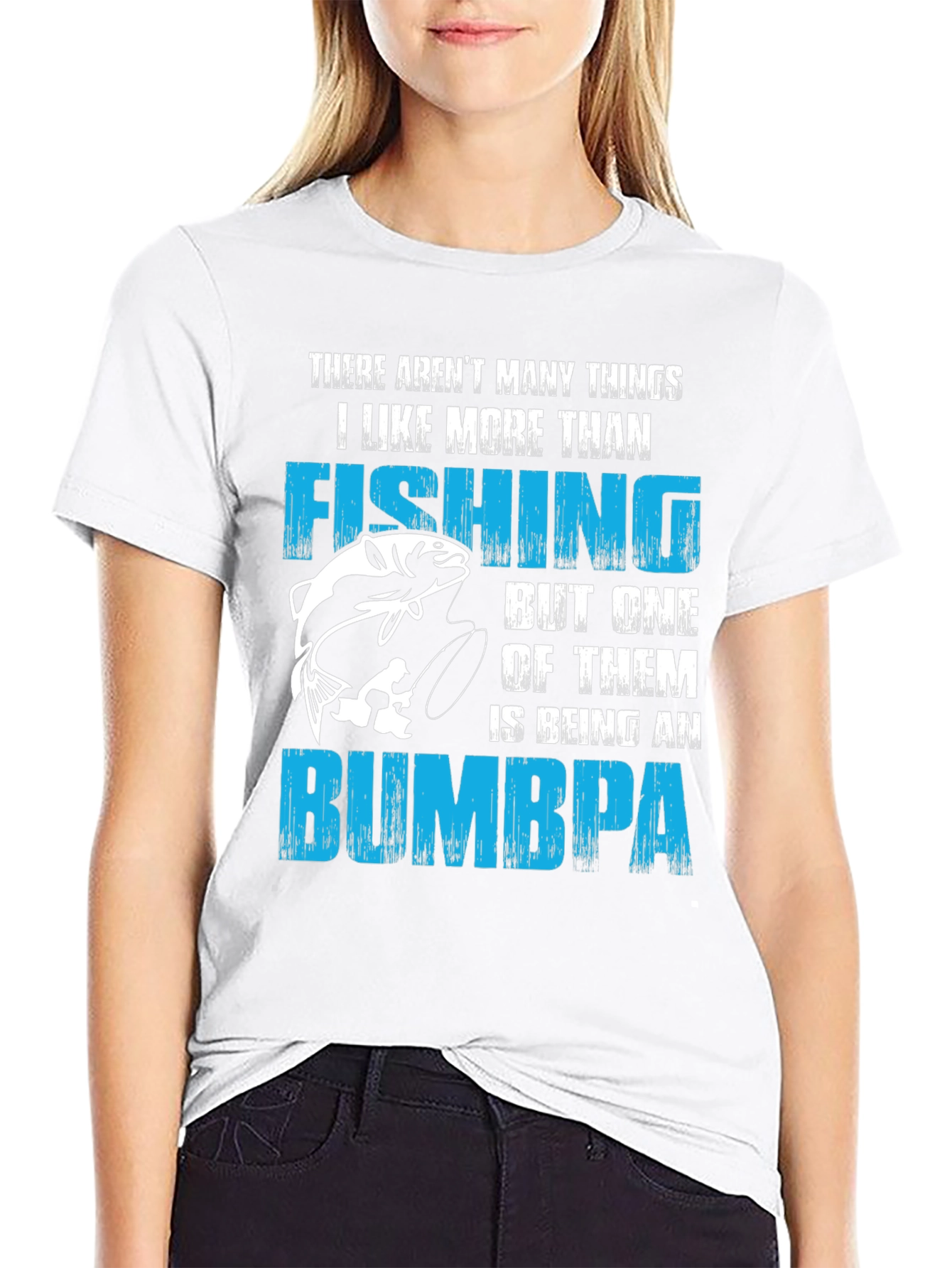 Fishing Bumpa Graphic T-Shirt