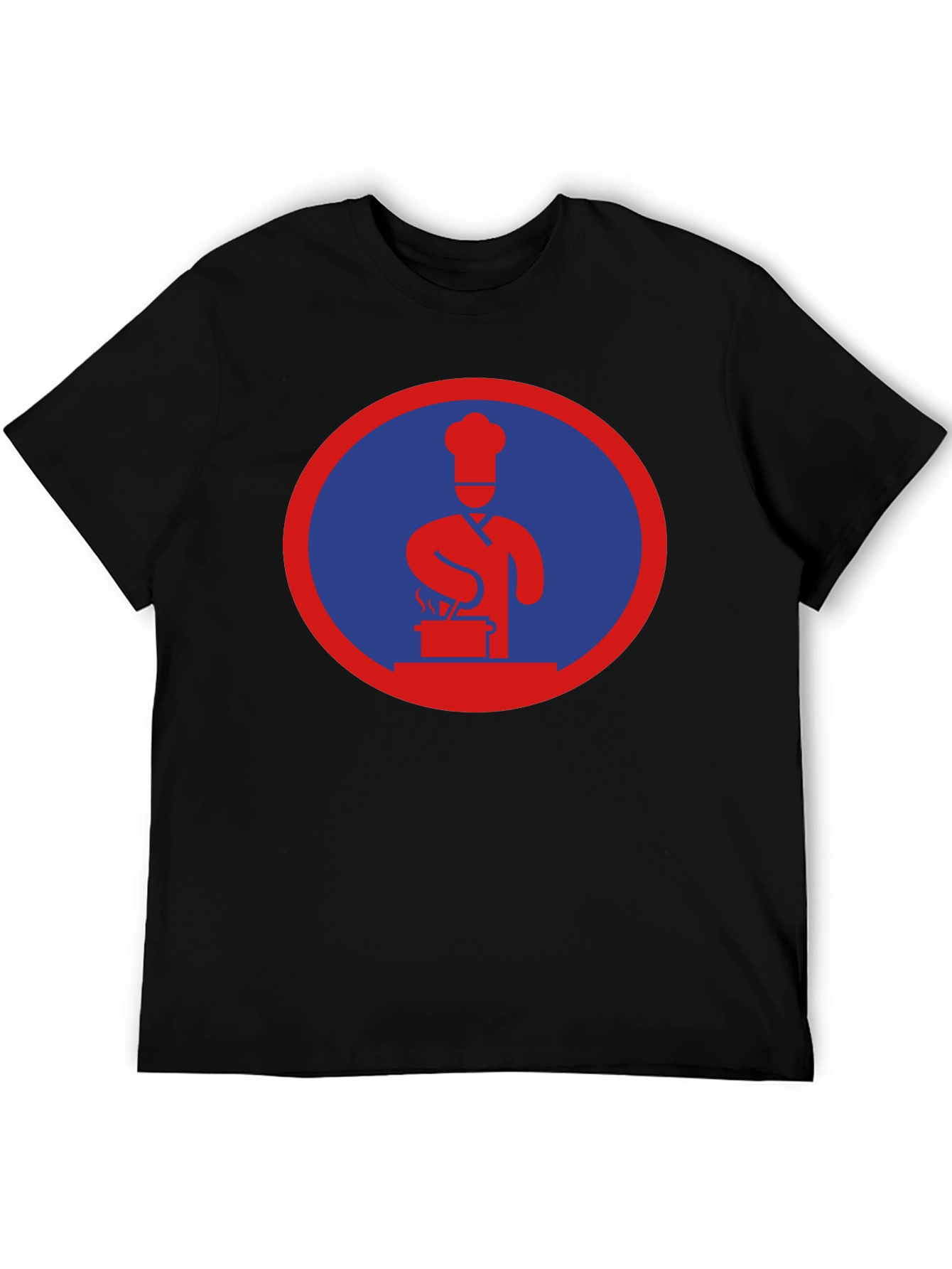 Chef Circle Graphic Tee - Cool Culinary Design