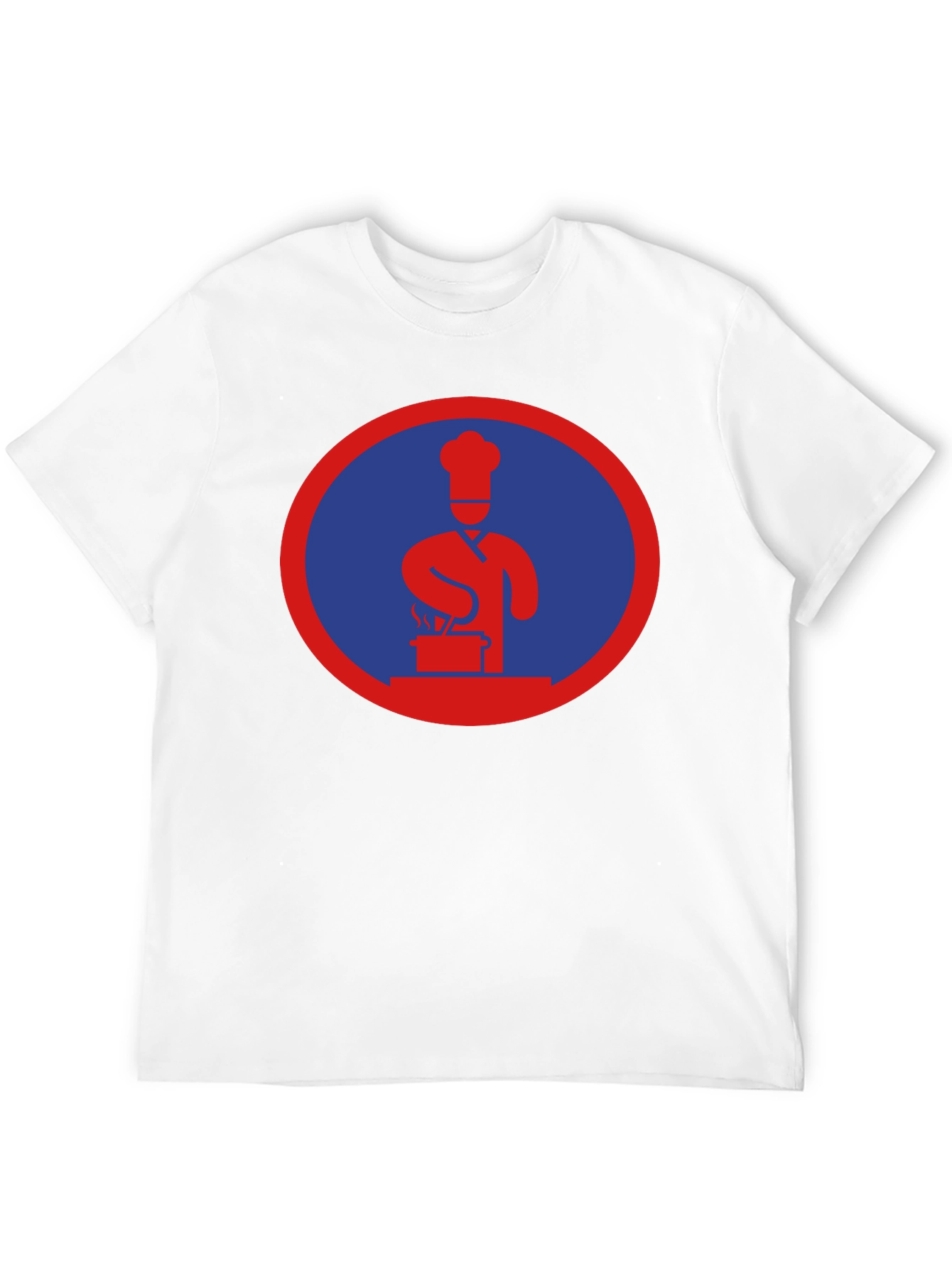 Chef Circle Graphic Tee - Cool Culinary Design