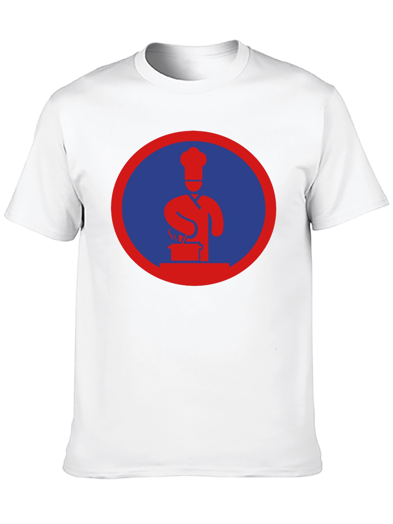 Chef Circle Graphic Tee - Cool Culinary Design