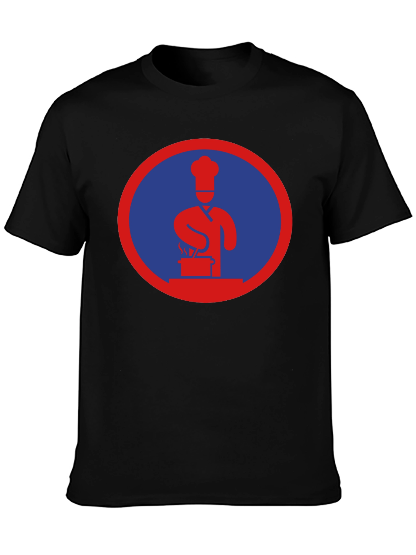 Chef Circle Graphic Tee - Cool Culinary Design